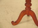 F34744EC: Round Cherry Pedestal Base Occasional Ta