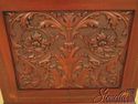 F29347EC: WALTHAM Antique Carved & Inlaid Mahogany