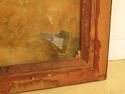 F45468EC: Antique Gold Framed Oil Painting On Canv