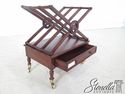 29098E: Mahogany Regency Design 1 Drawer Canterbur