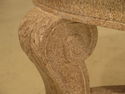 F39289C: Large Oblong Paint Decorated Designer Cof