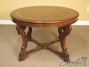 L43465EC: HENREDON Inlaid Round Center Table 2600-