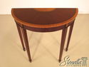 L40294: Classic Mahogany Federal Style Console Hal