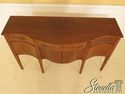 30146EC: Vintage 1930 s Inlaid Solid Mahogany Fede