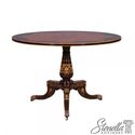 L43218: Inlaid Neo-Classical Round Pedestal Base C