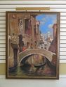 F45473EC: MORESCHI Italian Framed Oil Painting On 