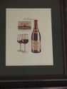 LF44543EC: Wine Theme Matted Pictures Set of 4