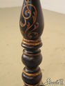 25013: WILDWOOD ACCENTS Paint Decorated Pedestal O