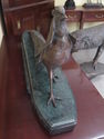 LF42201C:  SIGNATURE STATUARY Bronze Pheasant Wit