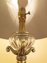 LF45111EC: Brass & Crystal Regency Table Lamp w. S