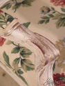 40437EC: Pair Floral Upholstery Open Arm French St