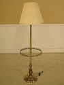 F40065: Brass & Glass Modern Design Lamp Table