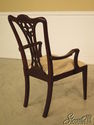 L37835: HENKEL HARRIS #108 Chippendale Mahogany Di