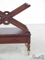 29098E: Mahogany Regency Design 1 Drawer Canterbur