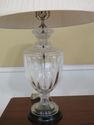 F45198EC: ARROWSMITH Crystal Urn Lamp w. Shade