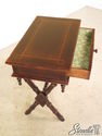 23328: Italian 1 Drawer Walnut Occasional Table