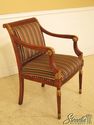 45369EC: Pair COUNCILL CRAFTSMEN Open Upholstered 