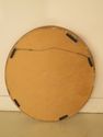 F41918: Oval Gold Framed Decorator Mirror