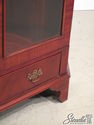 L17282E: Chippendale Mahogany Corner Curio Cabinet