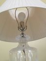 F45198EC: ARROWSMITH Crystal Urn Lamp w. Shade