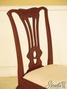 39333E:  Carved Mahogany Claw Foot Side Chair