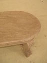 F39289C: Large Oblong Paint Decorated Designer Cof
