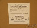 46156EC: FRIEDMAN BROTHERS #6694 Gold Gilt Beveled