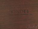L46207: KINDEL Model #76-012 Round Empire Mahogany