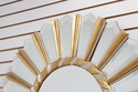 1766EC: FRIEDMAN BROTHERS Round Modern Sunburst Go