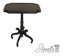 26029:  BOMBAY Paint Decorated Pedestal Base Table