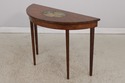 30424EC: Adam Paint Decorated 1/2 Round Console Ha
