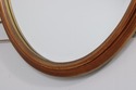 31829EC: Oval Gold Framed Beveled Glass Wall Mirro