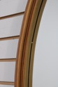 31829EC: Oval Gold Framed Beveled Glass Wall Mirro