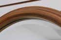 31829EC: Oval Gold Framed Beveled Glass Wall Mirro