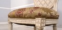 32839EC: French Louis XVI Cane Back Paint Decorate