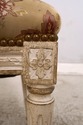 32839EC: French Louis XVI Cane Back Paint Decorate