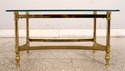 F32874EC: Brass Base Regency Style Coffee Occasion