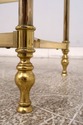 F32874EC: Brass Base Regency Style Coffee Occasion
