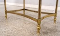 F32874EC: Brass Base Regency Style Coffee Occasion