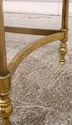 F32874EC: Brass Base Regency Style Coffee Occasion