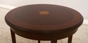 32923EC: Federal Style Inlaid Mahogany Round Occas