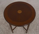 32923EC: Federal Style Inlaid Mahogany Round Occas