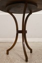 F33239EC: Round Yew Wood English Style Lamp Table
