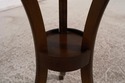 F33239EC: Round Yew Wood English Style Lamp Table