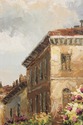 F41734: W.JOHANNELE Large Venice Canal Oil Paintin