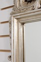 F41758: French Style Silver Finish Bird & Foliage 
