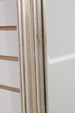 F41758: French Style Silver Finish Bird & Foliage 