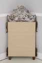 F41758: French Style Silver Finish Bird & Foliage 