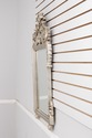 F41758: French Style Silver Finish Bird & Foliage 