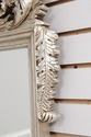 F41758: French Style Silver Finish Bird & Foliage 
